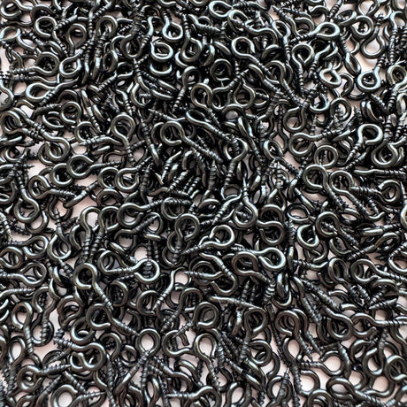 Screw Eye Pins - Black