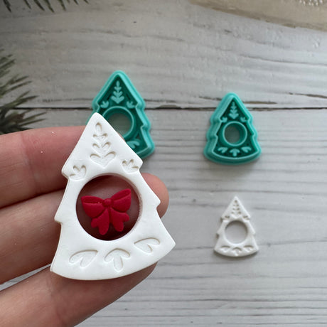 Folk Christmas Tree Hoopla Cutter