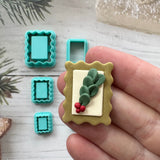 Postage Stamp Frame Stacks Cutter - 2 Piece Set