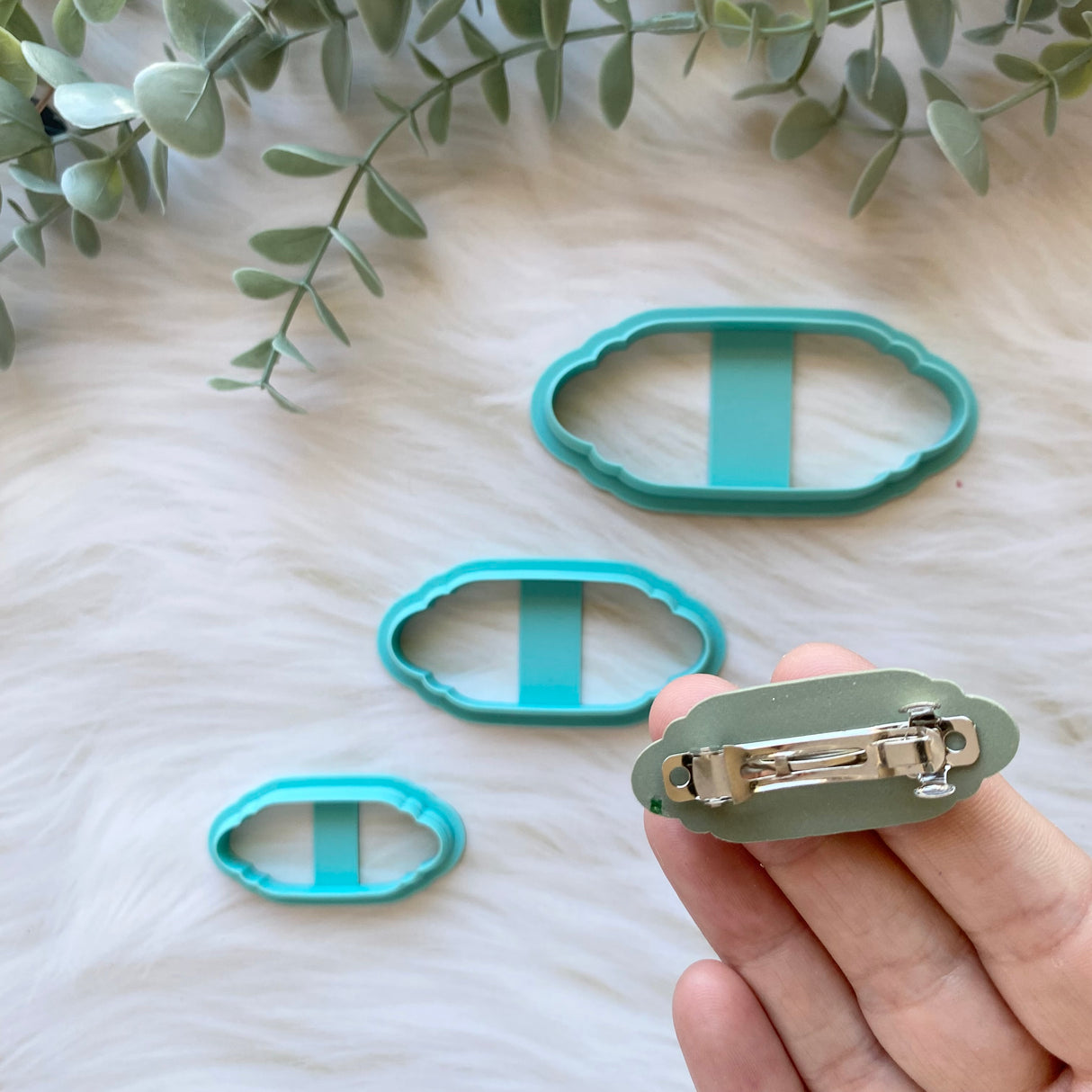 Arabesque Hair Clip Cutter