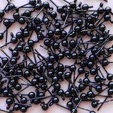 4mm Ball Posts with Loop - Black