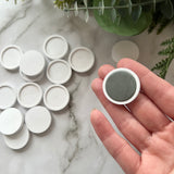 Wooden Bezel Tray - White Colour (three sizes)