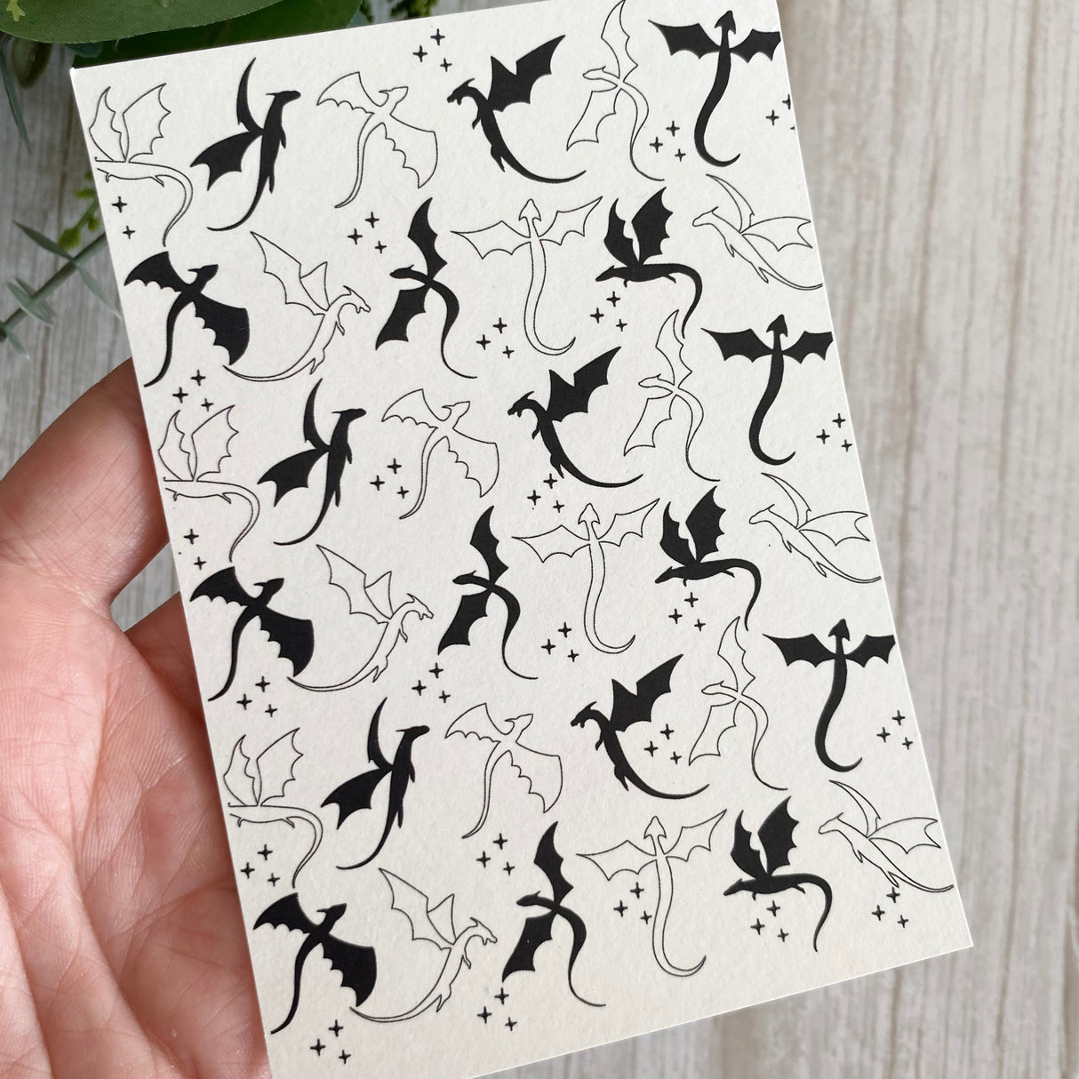 Dragon Flight - Water Soluble Transfer