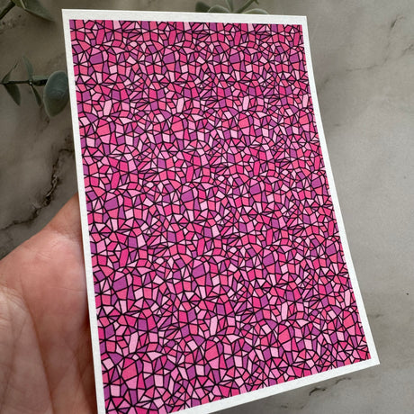 Stained Glass - Water Soluble Transfer