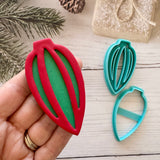 Elongated Bauble Cut-out Decoration Cutter