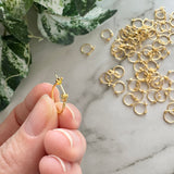 Mini Hoops - Gold Plated Stainless Steel