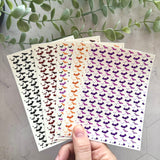 Spooky Bats Large - Water Soluble Transfer