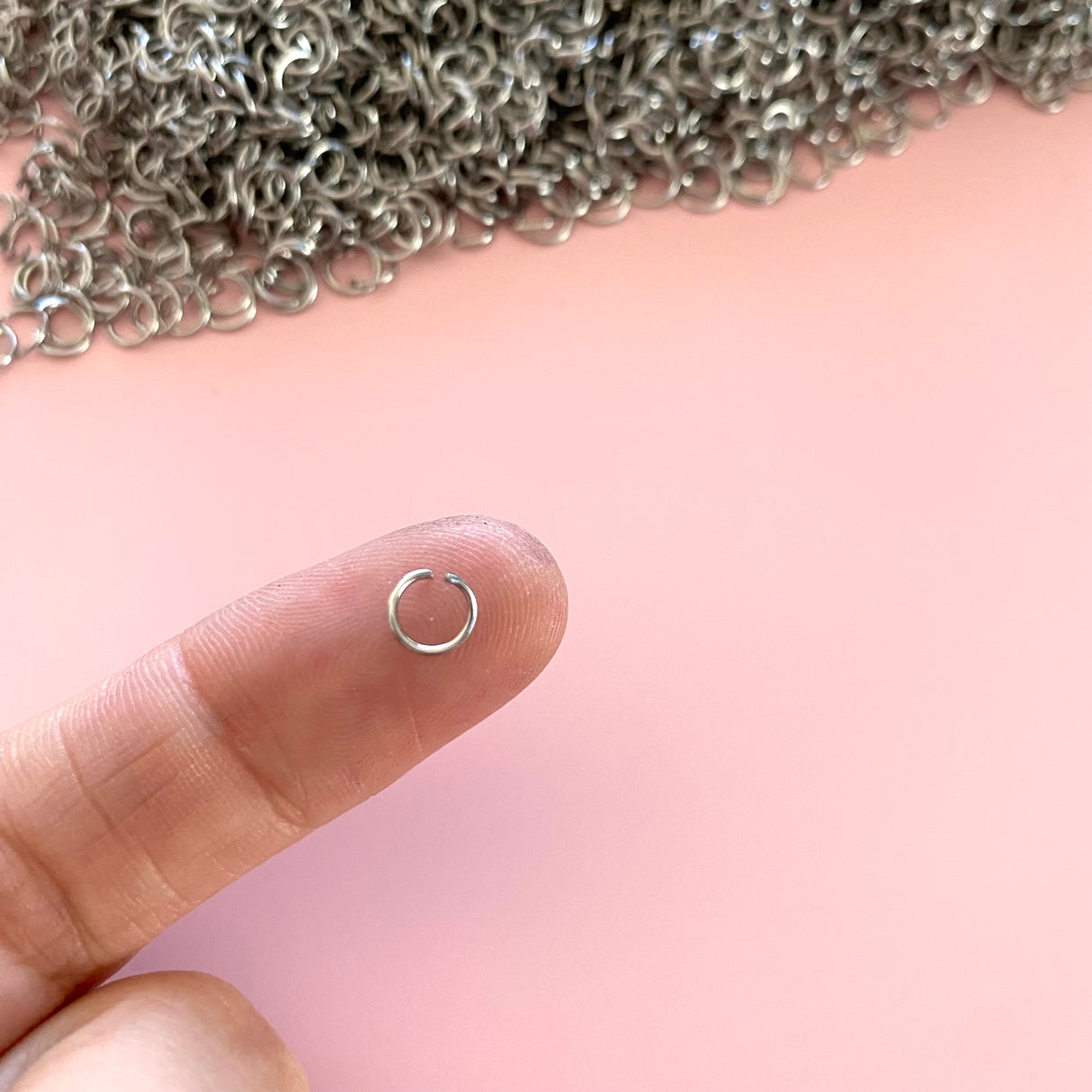 6mm Jump Rings - Surgical Stainless Steel - Essentials Range