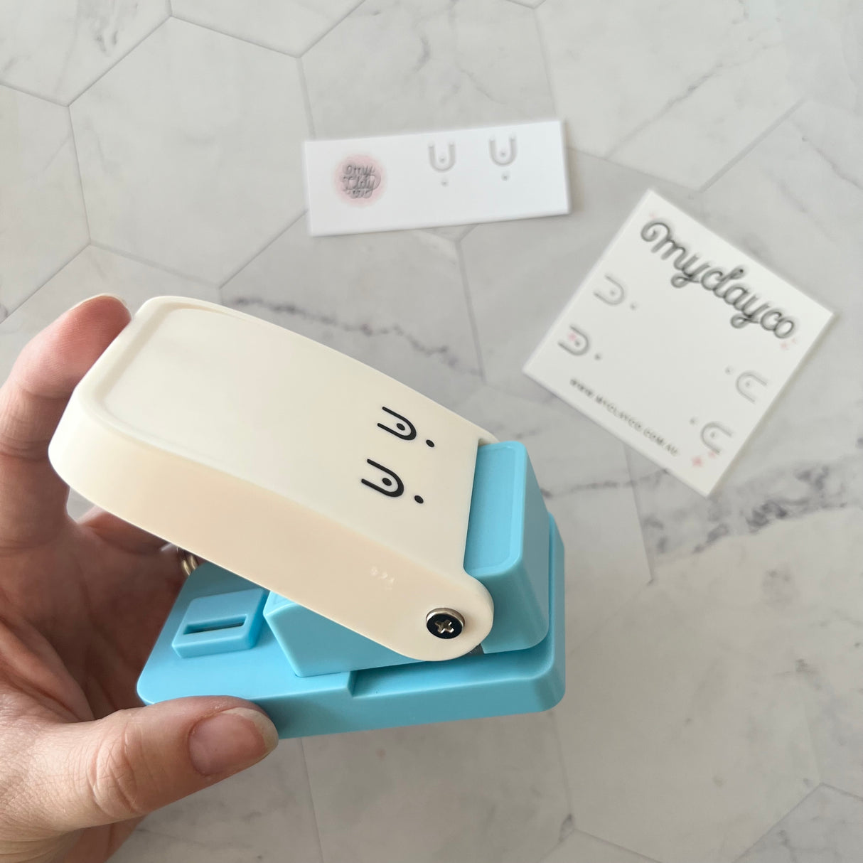 Earring Card Hole Punch - Vertical