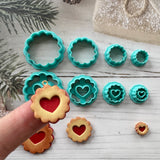 Heart Jam Fancy Cookie Cutter