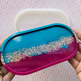 Oval Trinket Tray Resin Mould