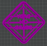 Baby on Board Decor Cutter STL - digital download