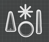 Baked Goods Cutter & Stamp Bundle STL - digital download