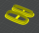 Classic Hair Clip Barette Cutter Set STL - digital download