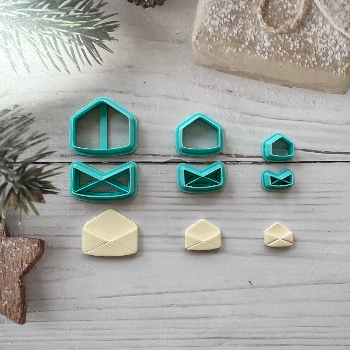 Envelope Rectangle Stack Cutter - 2 Piece Set