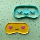 Heart Eyes Emoji Glasses Tray
