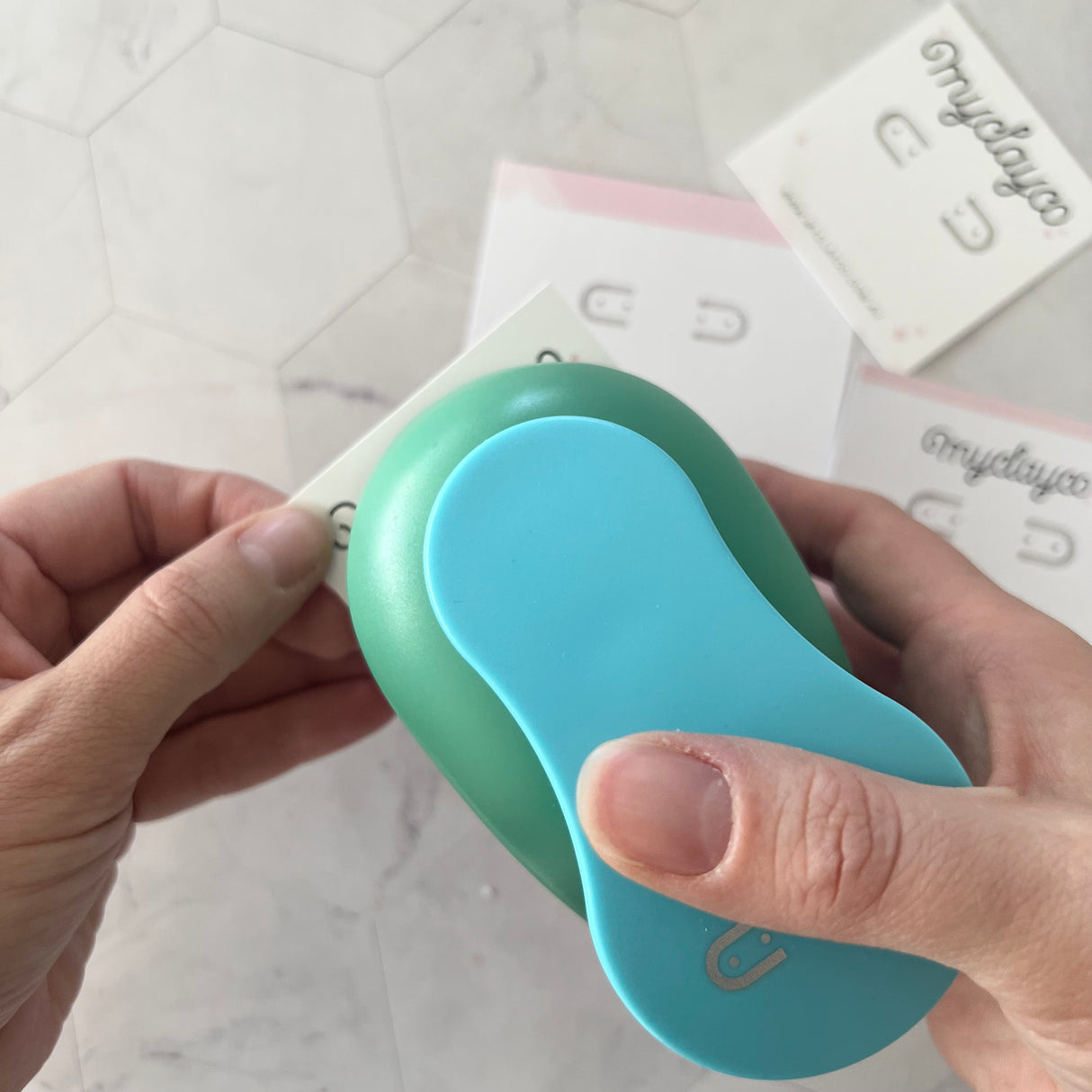 Earring Card Hole Punch - Horizontal