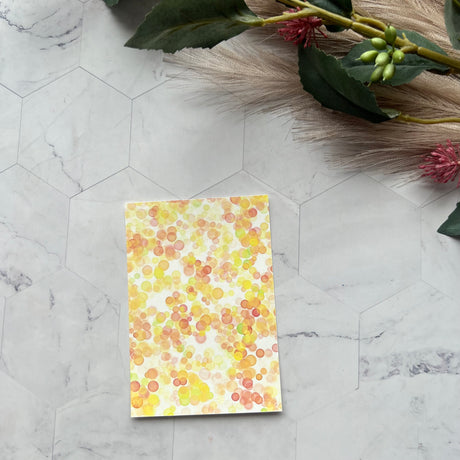 Watercolour Spots - Water Soluble Transfer