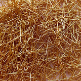 Eye Pins - Gold Plated Stainless Steel