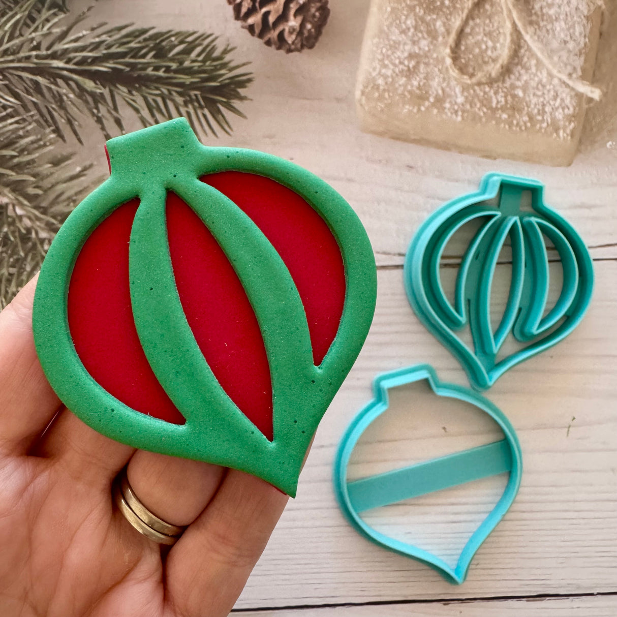 Lantern Bauble Cut-out Decoration Cutter