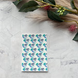 Tropical - Water Soluble Transfer
