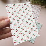 Cherry Stripes - Water Soluble Transfer