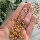 Mini Hoops - Gold Plated Stainless Steel