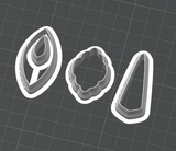 Classic Dangles Cutter Set STL - digital download