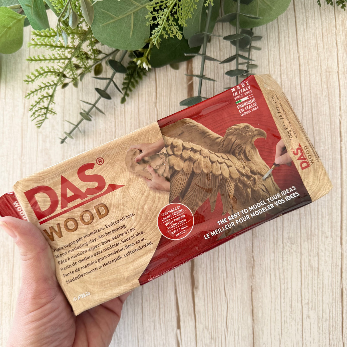 DAS Air-Dry Clay - Wood