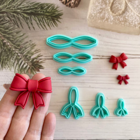 3D Outline Cute Bow Cutter