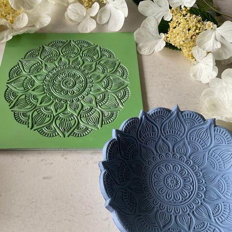 Mandala Trinket Dish - Texture Mat
