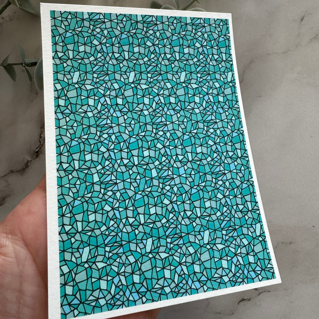Stained Glass - Water Soluble Transfer