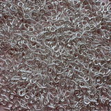 Screw Eye Pins - Bright Silver Plated Stainless Steel