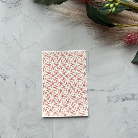 Victorian Fleur - Water Soluble Transfer