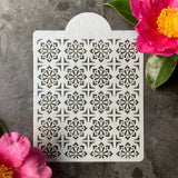 Boho Mandala Sun Tiles Stencil (ST009)
