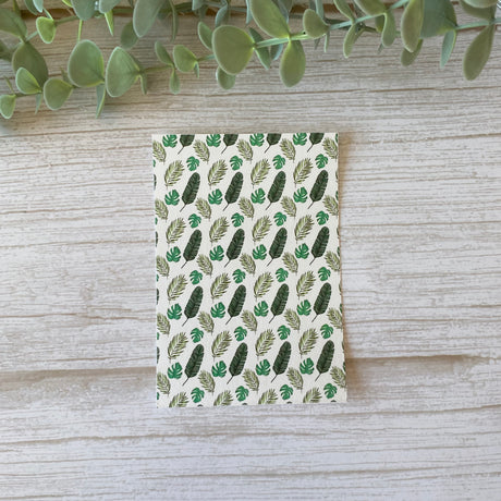 Tropical Leaves - Water Soluble Transfer