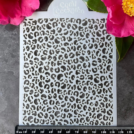 Mini Leopard Spots Stencil (ST035)