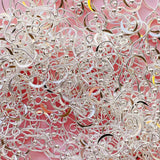 Boho Hooks - Silver Plated Stainless Steel - Horizontal Loop