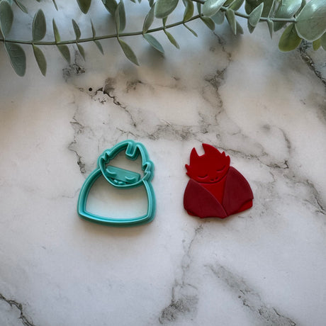 Closed Wing Dragon Book Snuggle - Bookmark Cutter Set