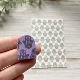 Hamsa Hand Pattern - Water Soluble Transfer