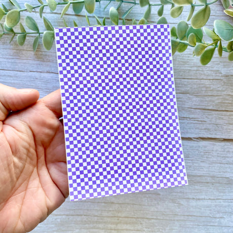 Checkerboard - Water Soluble Transfer