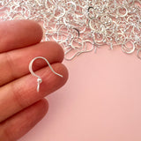 Boho Hooks - Silver Plated Stainless Steel - Vertical Loop