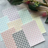 Victorian Fleur - Water Soluble Transfer