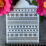 Micro Christmas Sweater Stencil (ST045)