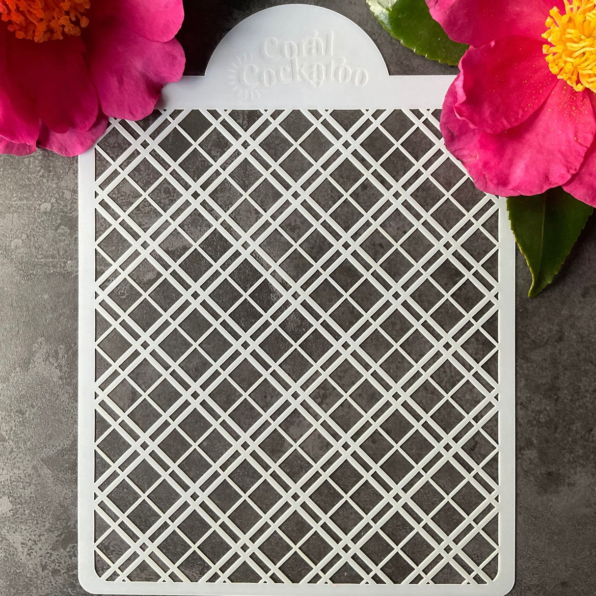 Plaid Stencil (ST001)