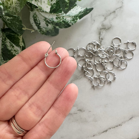 Mini Hoops - Stainless Steel