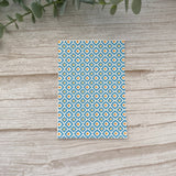 Floral Tile in Caribbean - Water Soluble Transfer