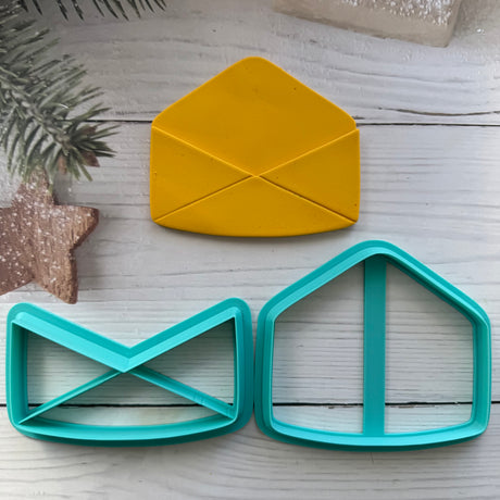 Envelope Rectangle Stacks Decor Cutter - 2 Piece Set