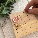 Embedded Clay Block - Wood