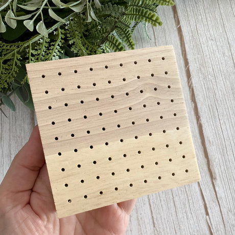 Embedded Clay Block - Wood
